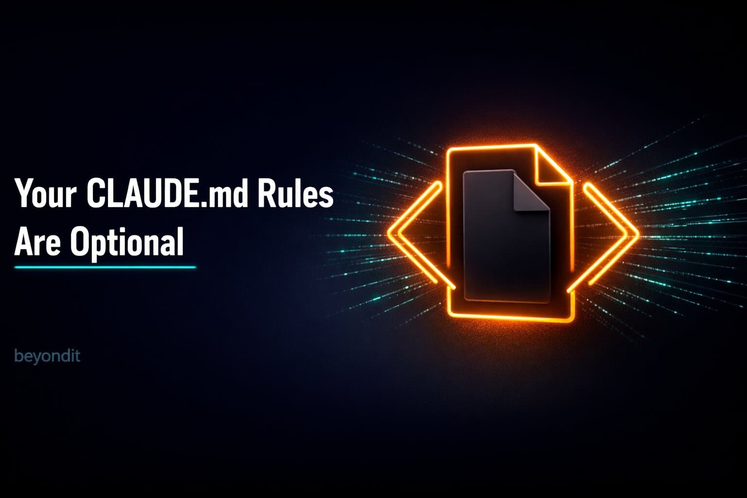 The Only CLAUDE.md Post Worth Reading Before You Write Another Rule