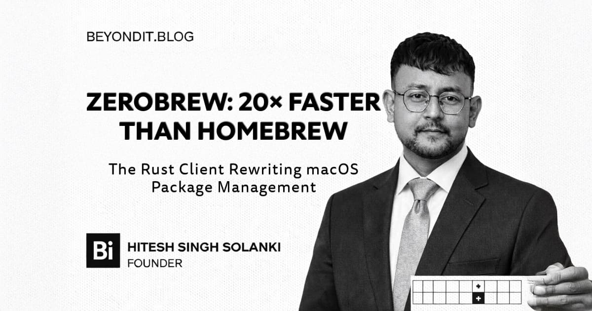 Zerobrew Guide 2026: The 20x Faster Rust Client for Homebrew