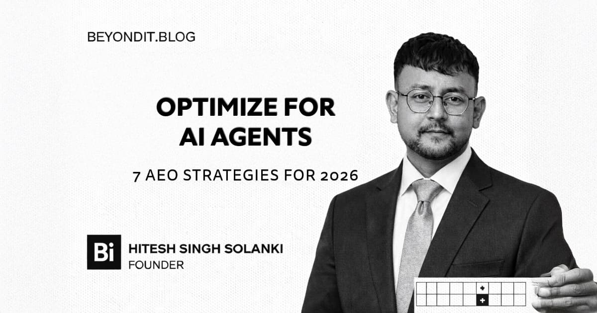 Optimize Website for AI Agents: 7 Powerful AEO Strategies 2026